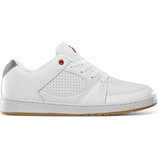 Es Skateboard Shoes Accel Slim White/Silver