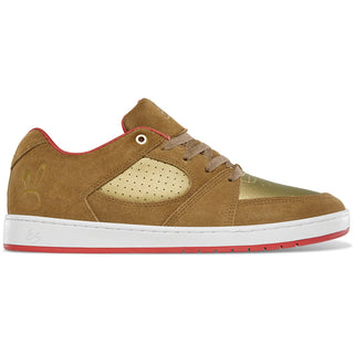 ES Skateboard Shoes Accel Slim Brown/Bling/Bling Chinese New Year
