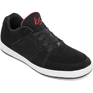 Es Skateboard Shoes Accel Slim Black/Black/Red Mens