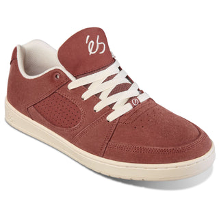 Es Skateboard Shoes Accel Slim Burgundy/Tan