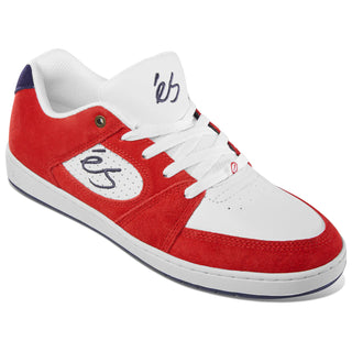 Es Skateboard Shoes Accel Slim Red/White/Navy