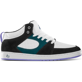 ES Skateboard Shoes Accel Slim Mid Black/White/Green