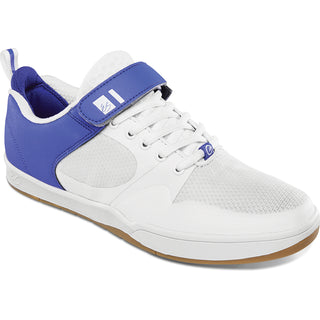 Es Skateboard Shoes Accel Plus Ever Stitch White/Blue Mens
