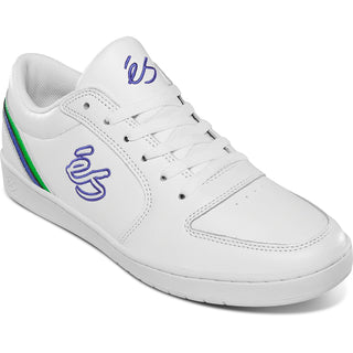 ES Skateboard Shoes EOS White/Blue/Green Mens