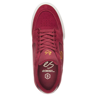 Es Skateboard Shoes Caspian Burgundy Mens