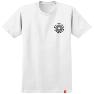 Spitfire Wheels Shirt Classic 87 Swirl Fill White/Black/Red