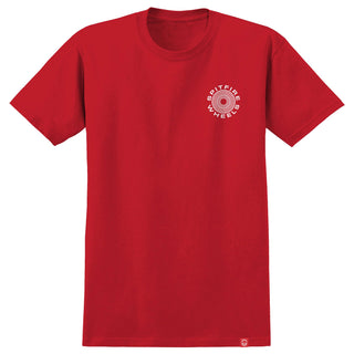 Spitfire Wheels Shirt Classic 87 Swirl Fill Red/Black