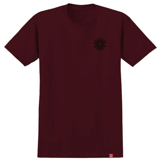 Spitfire Wheels Shirt Classic 87 Swirl Fill Burgundy/Black/White