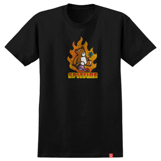 Spitfire Wheels Shirt Lil Beatdowns Black