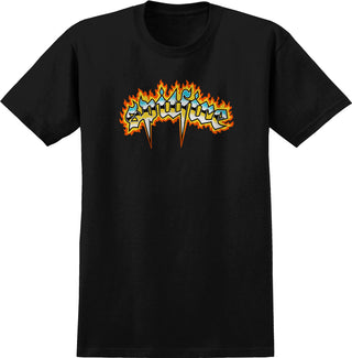 Spitfire Wheels Shirt Chrome Venom Black