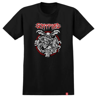 Spitfire Wheels Shirt Demon Gate Black/Red/White