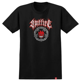 Spitfire Wheels Shirt Pentagram Drip Black/Red/White