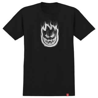 Spitfire Wheels Shirt Bighead Smoke Black/White