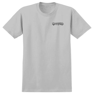 Spitfire Wheels Shirt Batwing Classic Ringspun Silver