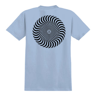Spitfire T-Shirt Classic Swirl Powder Blue