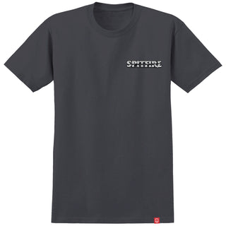 Spitfire Wheels Shirt Burnout Charcoal