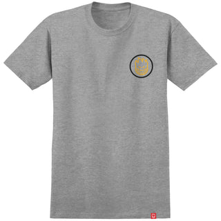 Spitfire Wheels Shirt Classic Swirl Overlay Heather Grey/Black/Gold