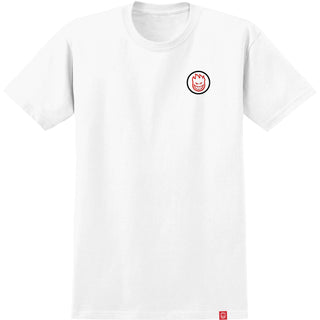 Spitfire Wheels Shirt Classic Swirl Overlay White/Red/Black