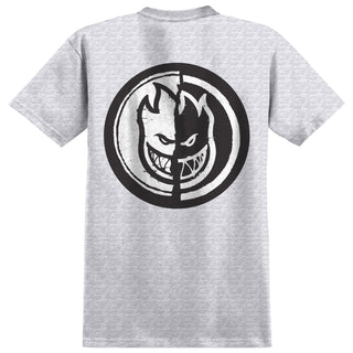Spitfire Wheels Shirt Yin Yang Ash/Black/White