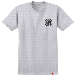 Spitfire Wheels Shirt Yin Yang Ash/Black/White