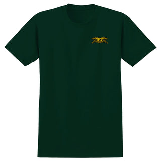 Anti Hero Shirt Basic Eagle Chest Forest Green