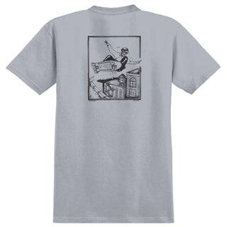 Anti Hero Skateboards Shirt Phelps Lance Mountain DBL Asphalt/Black
