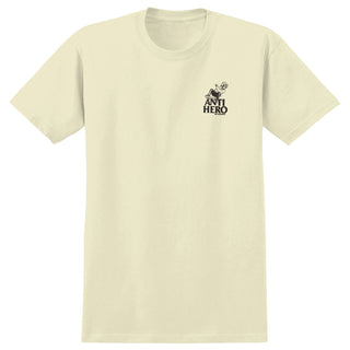 Anti Hero Skateboards Shirt Hewitt Lance Mountain Cream/Black
