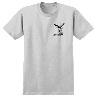 Anti Hero Skateboards Shirt Liberdad Ash Grey