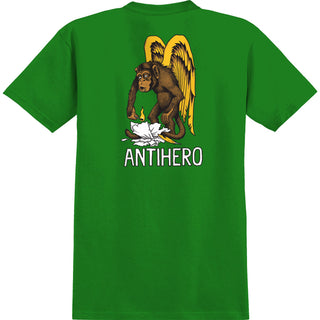 Anti Hero Skateboards Shirt Daan First Kelly Green