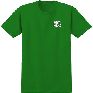 Anti Hero Skateboards Shirt Daan First Kelly Green