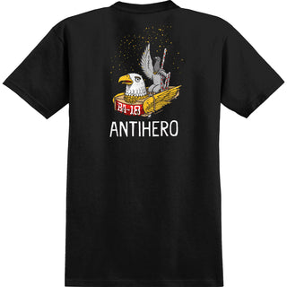 Anti Hero Skateboards Shirt BA First Black