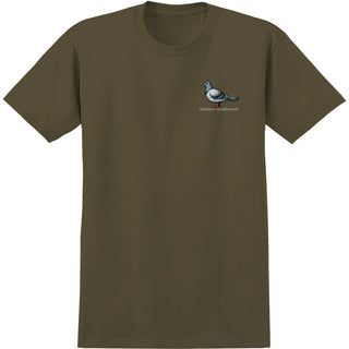 Anti Hero Skateboards Shirt Lil Pigeon Safari Green