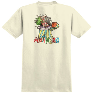 Anti Hero Skateboards Shirt Bozos Cream