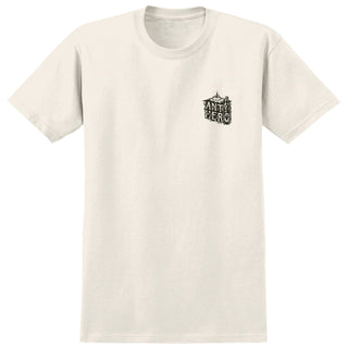 Anti Hero Skateboards Shirt Carnales Blanco Cream/Black