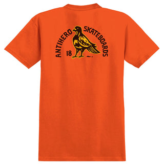 Anti Hero Skateboards Shirt Rock Dove Fill Safety Orange