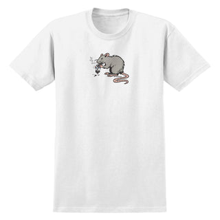 Real Skateboards Shirt Street Cleaner White