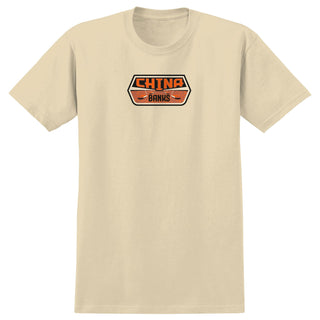 Real Skateboards Shirt China Banks Cream