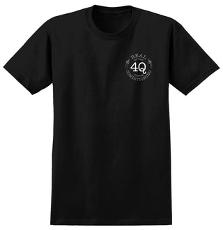Real Skateboards Shirt 4Q Black