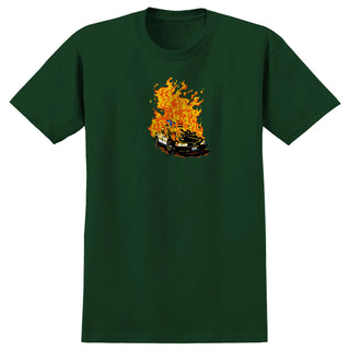 Real Skateboards Shirt Pig Roast Forest