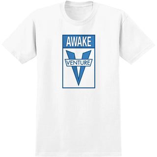 Venture Trucks Shirt Awake White/Blue/Blue