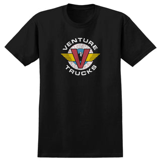 Venture Trucks Shirt Bloodshot Black