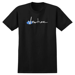 Venture Trucks Shirt 90s Black/White/Blue