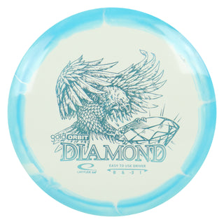 Latitude 64 Disc Golf Gold Orbit Diamond Fairway Driver 8/6/-3/1 Light Blue/Slate 159 grams