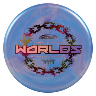 Discraft Disc Golf 2026 Worlds Tour Series Sled Putt and Approach Blue Purple/Purple Metallic 175g