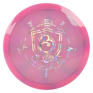 Discraft Disc Golf Ben Callaway Icon Z Swirl Undertaker Fairway Driver Pink/Holo 173-174g