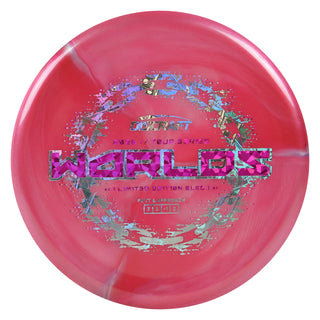Discraft Disc Golf 2026 Worlds Tour Series Sled Putt and Approach Red/Magenta Shatter 177g