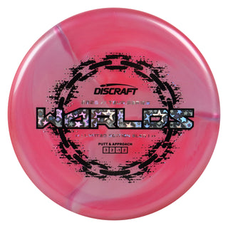 Discraft Disc Golf 2026 Worlds Tour Series Sled Putt and Approach Red/Holo Stars 178g