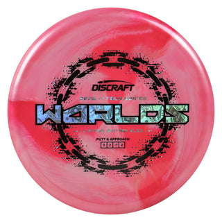 Discraft Disc Golf 2026 Worlds Tour Series Sled Putt and Approach Red/Money Holo 177g