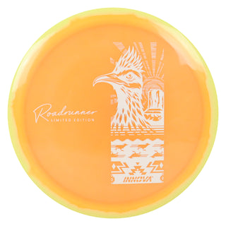 Innova Disc Golf Limited Edition Halo Champion Roadrunner Driver Yellow Peach/White 173 grams