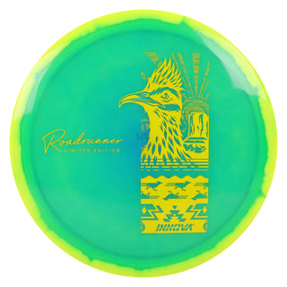 Innova Disc Golf Limited Edition Halo Champion Roadrunner Driver Yellow Green/Yellow 173 grams